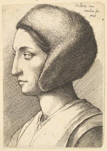Margaret Giggs, 1648. alkotó: Wenceslaus Hollar