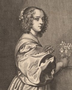 Margaret Lemon, 1646. alkotó: Wenceslaus Hollar
