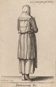 Matrisana M., 1648. alkotó: Wenceslaus Hollar