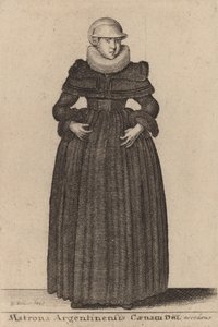 Az argentin matróna a nimfák közül közelítette meg az úrvacsorát. alkotó: Wenceslaus Hollar