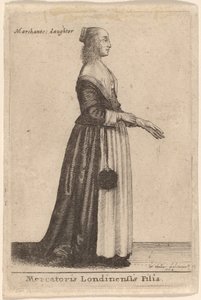 Egy londoni kereskedő lánya alkotó: Wenceslaus Hollar