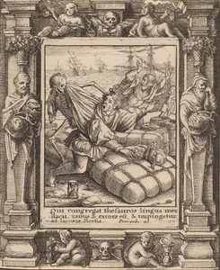 kereskedő, 1651. alkotó: Wenceslaus Hollar