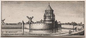 Árkos városkapu alkotó: Wenceslaus Hollar