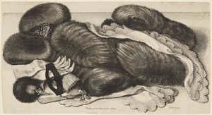 Kézmelegítők és cicomák alkotó: Wenceslaus Hollar