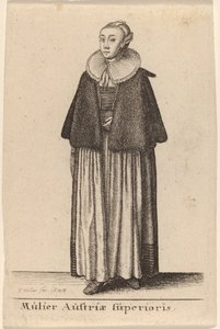 Egy felső-ausztriai nő alkotó: Wenceslaus Hollar