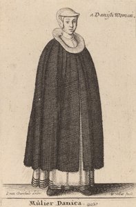 dán nő. alkotó: Wenceslaus Hollar