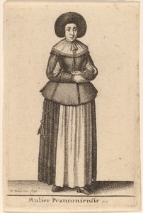 Egy frank nő alkotó: Wenceslaus Hollar
