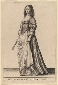 Egy nagylelkű francia nő alkotó: Wenceslaus Hollar