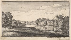 Albury közelében, 1645. alkotó: Wenceslaus Hollar