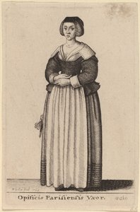 Egy párizsi munkás felesége alkotó: Wenceslaus Hollar