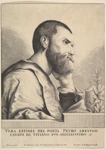 Pietro Aretino, 1649. alkotó: Wenceslaus Hollar