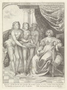 Amalia van Solms portréja A legkeresztényebb király anyja királynőjének Hollandia Egyesült Tartományaiba való belépésének története. (sorozat címe) alkotó: Wenceslaus Hollar