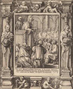 Prédikátor, 1651. alkotó: Wenceslaus Hollar