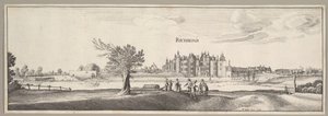 Richmond-palota, 1638. alkotó: Wenceslaus Hollar