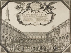 Királyi Börze alkotó: Wenceslaus Hollar