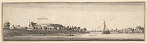 Rüsselsheim, 1642-44. alkotó: Wenceslaus Hollar