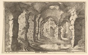 Rom Colosseum, kb. 1650 alkotó: Wenceslaus Hollar