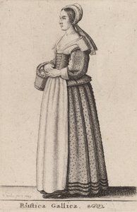 Francia mezőgazdaság, 1643 alkotó: Wenceslaus Hollar