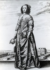 Tavasz, 1643 (rézkarc) alkotó: Wenceslaus Hollar