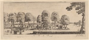 Tavasz: A lőtér alkotó: Wenceslaus Hollar