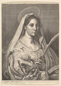 Alexandriai Szent Katalin, 1644-52. alkotó: Wenceslaus Hollar