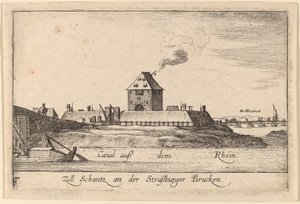 Strasbourg: The Toll House alkotó: Wenceslaus Hollar