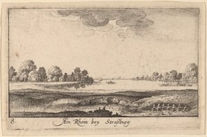 Strasbourg: The Toll House alkotó: Wenceslaus Hollar