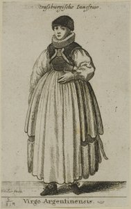Strasbourgi nő alkotó: Wenceslaus Hollar