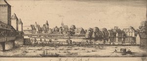 Nyár: A fürdőhely, c. 16281629. alkotó: Wenceslaus Hollar