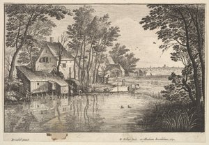 A horgász, 1650. alkotó: Wenceslaus Hollar