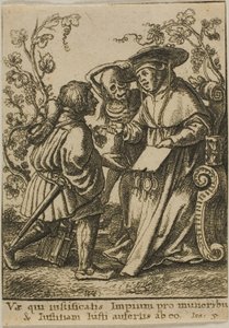 A bíboros és a halál alkotó: Wenceslaus Hollar