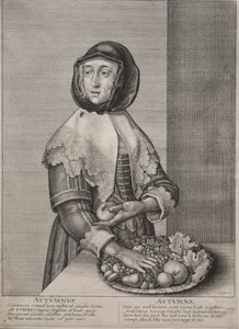 A négy évszak: 1641 ősz. alkotó: Wenceslaus Hollar