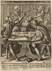 A Játékmesterek és a halál, A haláltáncból alkotó: Wenceslaus Hollar