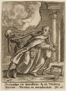 A szerzetes és a halál alkotó: Wenceslaus Hollar