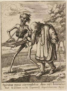 Az öreg és a halál alkotó: Wenceslaus Hollar