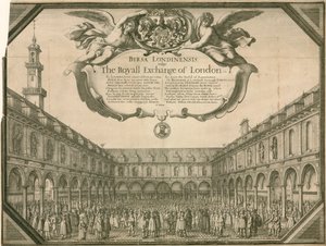Royal Exchange, London alkotó: Wenceslaus Hollar
