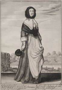 Az évszakok: ősz, 1643-1644. alkotó: Wenceslaus Hollar
