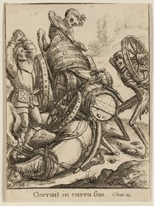 A kocsis és a halál alkotó: Wenceslaus Hollar