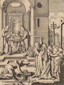 A Kézmosás. alkotó: Wenceslaus Hollar
