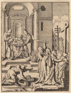 A Kézmosás alkotó: Wenceslaus Hollar
