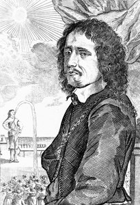A vízkifolyó, Blaise de Manfre alkotó: Wenceslaus Hollar