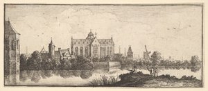 A vízparti templom, 1625-77. alkotó: Wenceslaus Hollar