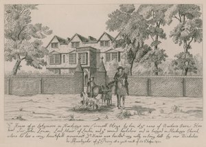 A Latymere háza Hackneyben alkotó: Wenceslaus Hollar