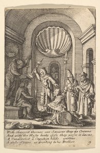 Krisztus kigúnyolása, 1625-77. alkotó: Wenceslaus Hollar