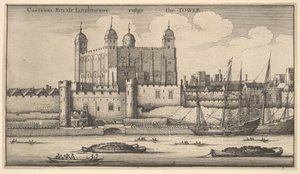 Londoni Tower, 1625-77. alkotó: Wenceslaus Hollar