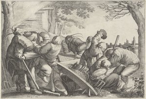 Harc gazdák alkotó: Wenceslaus Hollar