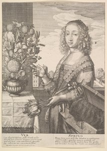 Ver – Tavasz Háromnegyed hosszúságú évszakok, 1641. alkotó: Wenceslaus Hollar