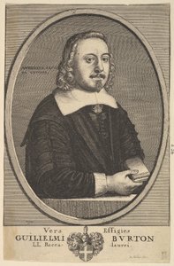 Vera Effigies Guilielmi Burton L.L. Érettségi, 1657-58. alkotó: Wenceslaus Hollar