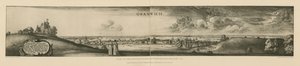 Greenwich 1637-ben metszett látképe alkotó: Wenceslaus Hollar