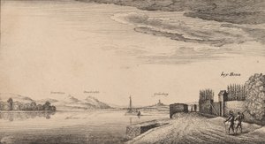 Lewenberg kilátása. alkotó: Wenceslaus Hollar